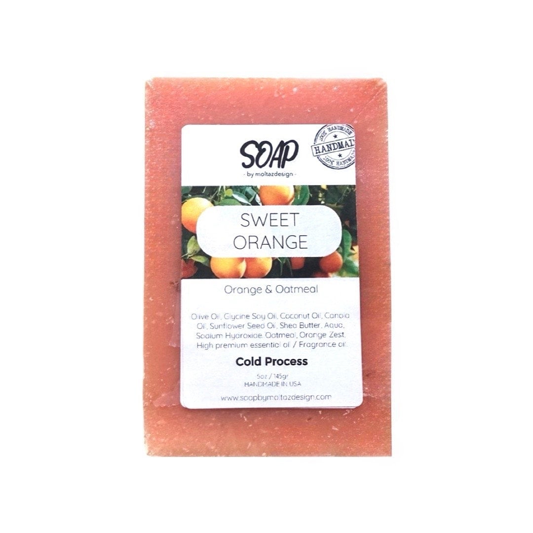 Orange Oatmeal Soap
